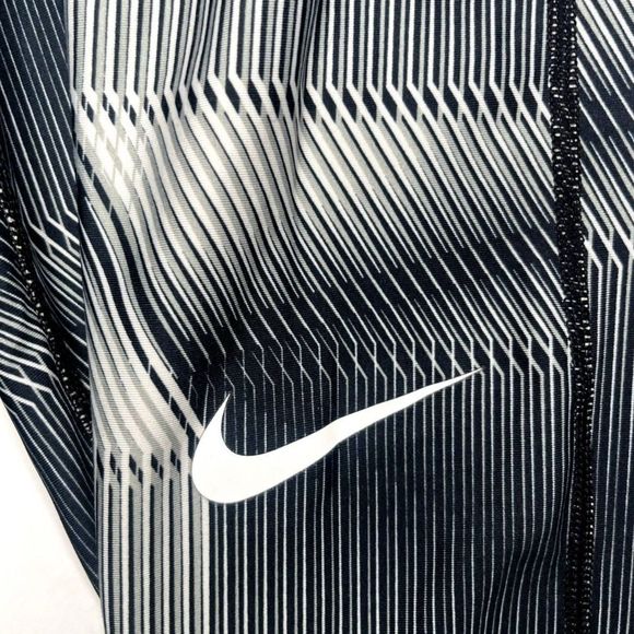 Nike Pro Dry-Fit Patterned Women's Compression Tight Athletic Leggings - Picture 5 of 6